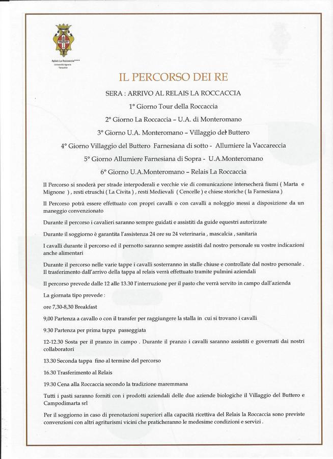 Biocampus La Roccaccia - Universita' Agraria Di تاركوينيا المظهر الخارجي الصورة